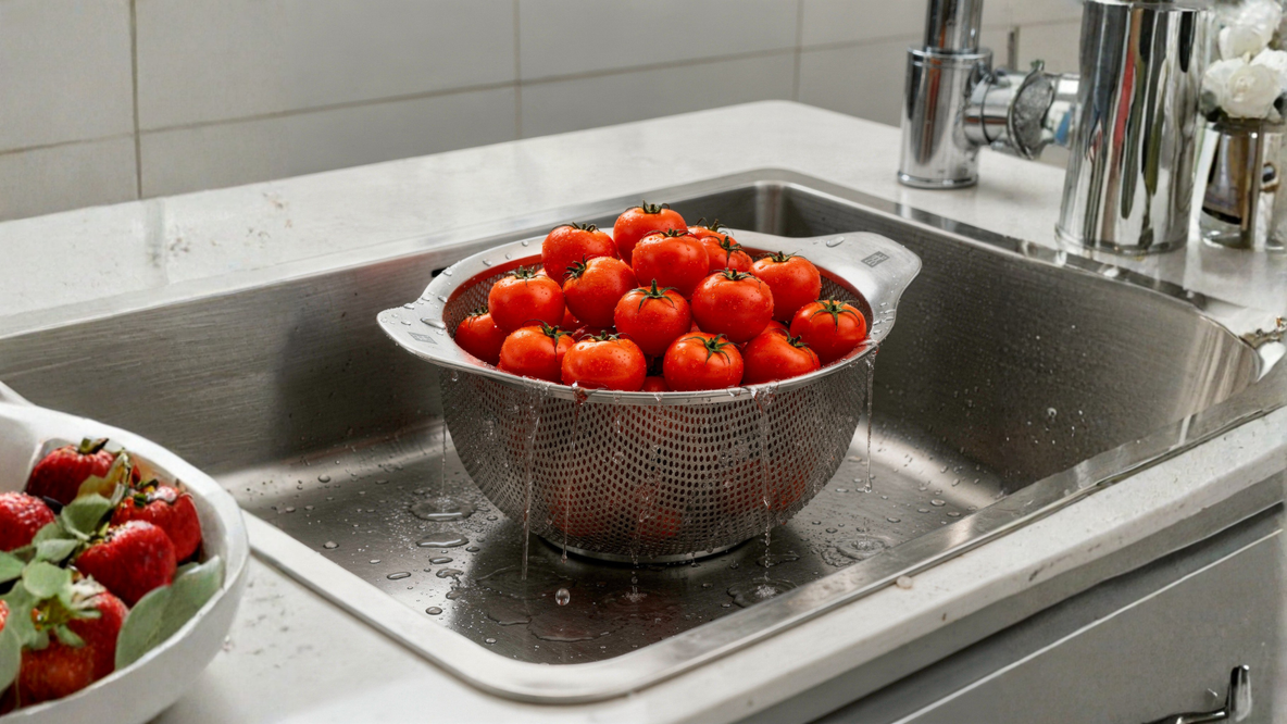 Bien choisir sa passoire : inox, mailles, tailles et entretien