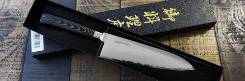 Présentation du couteau de chef japonais Tahamagane Tsubame