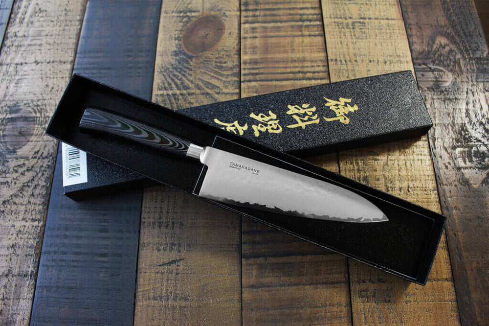 Présentation du couteau de chef japonais Tahamagane Tsubame