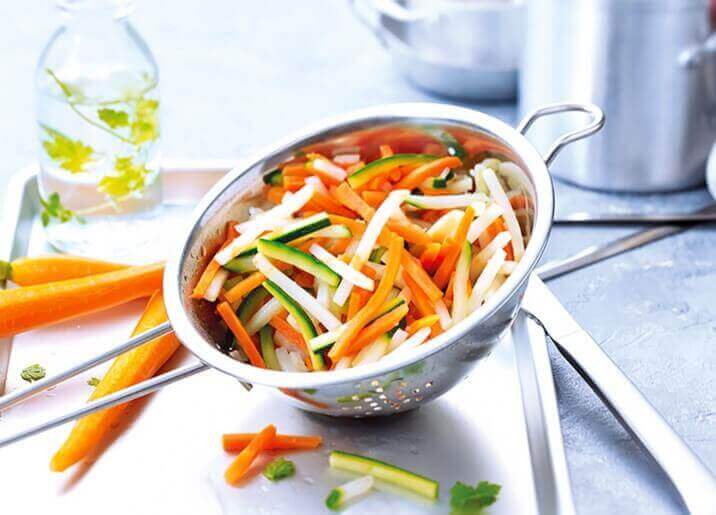 Comment réaliser une julienne de légumes ?