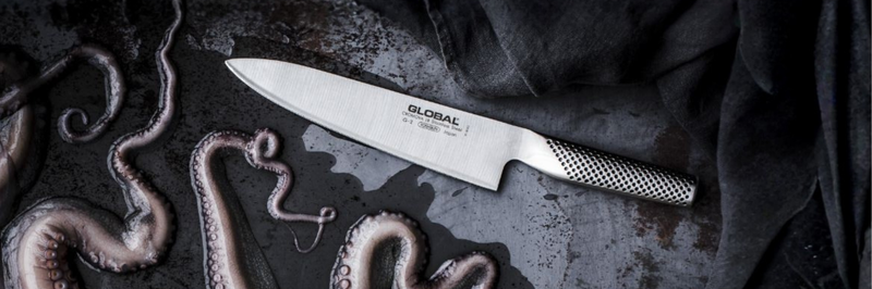 couteau global acier cromova