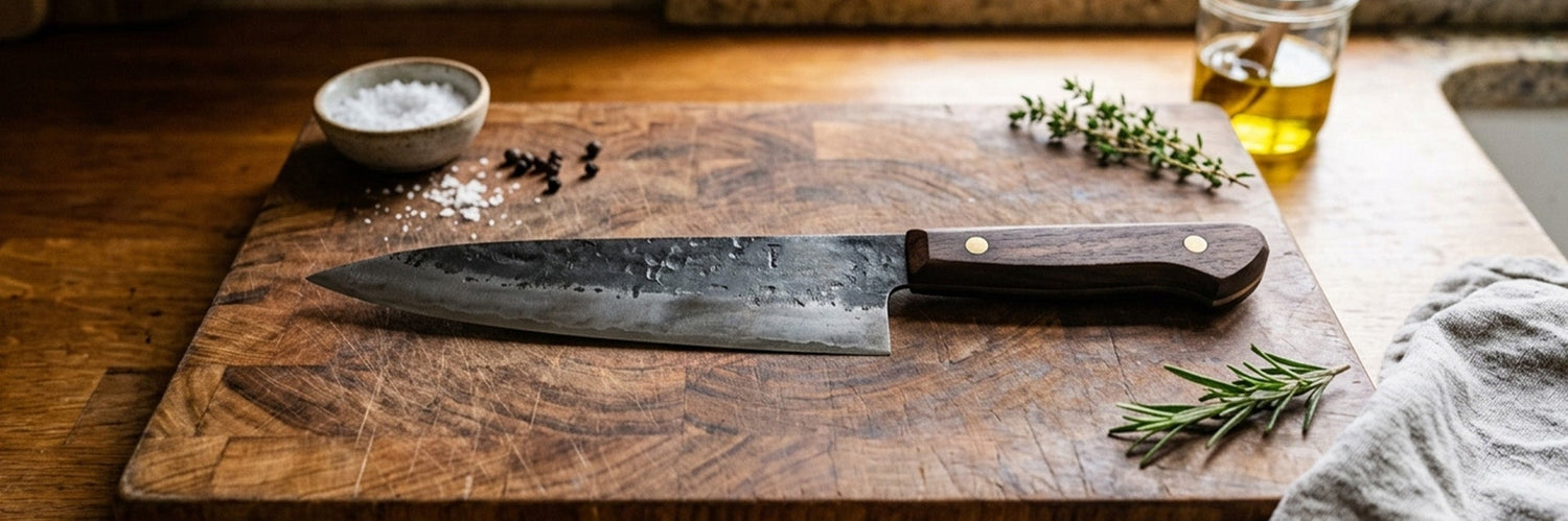 Couteau de cuisine forgé