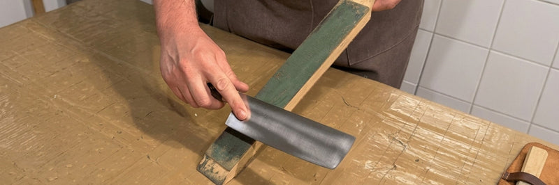 Affûtage de couteau