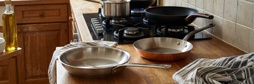 Comment choisir sa poêle ? Inox, aluminium, cuivre...