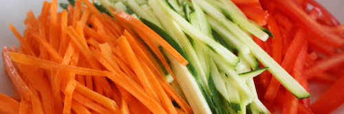 faire une julienne de légumes