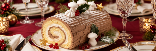 Bûche de Noël maison