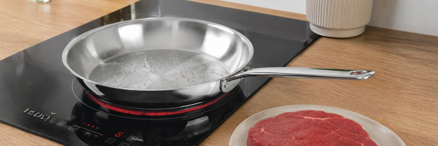 Comment savoir si ma poêle Cristel est bien chaude ? La méthode simple du Chef !