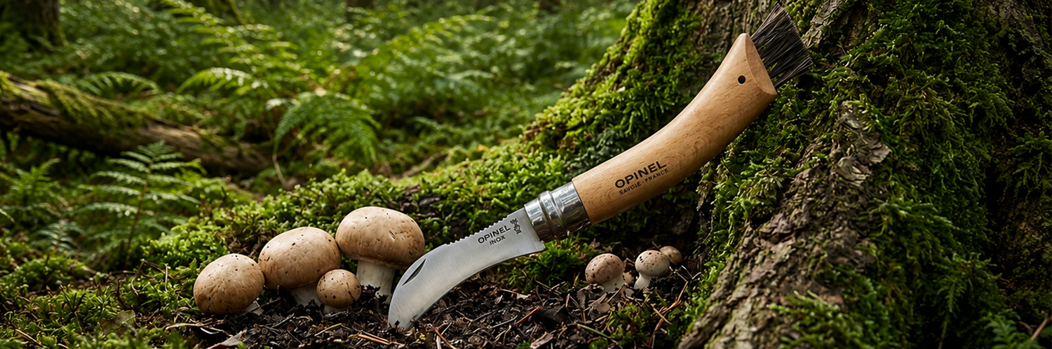 Couteau à champignon