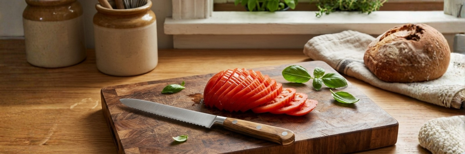 Comment utiliser un couteau à tomate ?