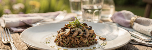 préparer duxelles champignons