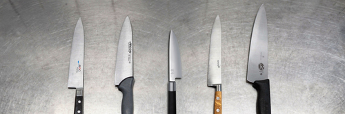 Comparatif couteaux de chef professionnels