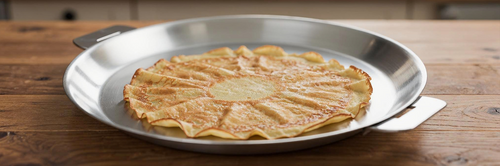 Cuisson crêpes poêle inox Crisel : nos astuces de chef