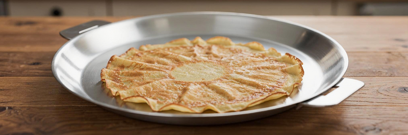 Cuisson crêpes poêle inox Crisel : nos astuces de chef