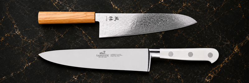 Couteaux français VS couteaux japonais