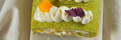 La bûche façon mango sticky rice de Alexis Raimondi