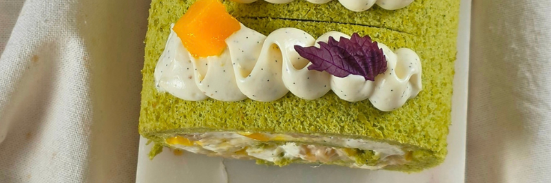 La bûche façon mango sticky rice de Alexis Raimondi