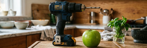 Les découpeurs : Comment éplucher une pomme avec une perceuse ?