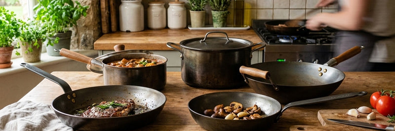 Ustensiles de cuisson en fer