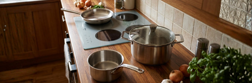Les différents ustensiles de cuisson en inox