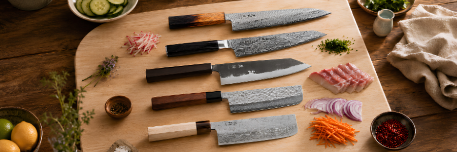 Top 5 couteaux japonais