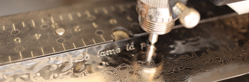 gravure couteau personnalisée