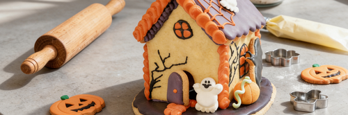 maison hantée 3D halloween patisserie