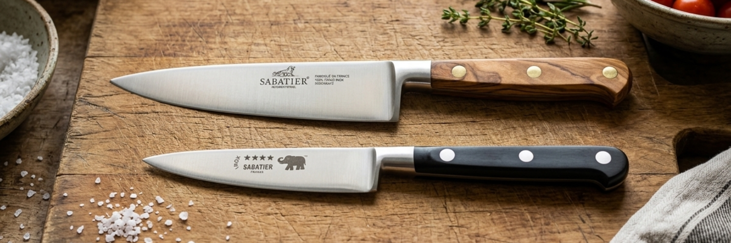 Sabatier : histoire, différences et marques vendues chez Couteauxduchef
