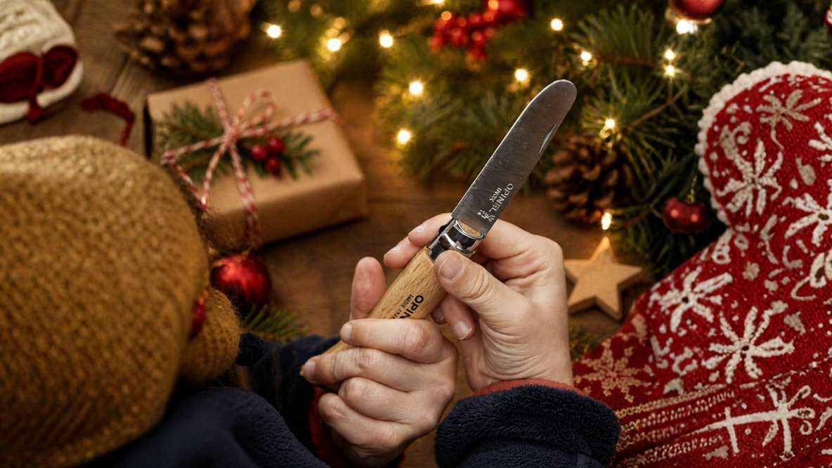 Idée cadeau enfant couteau pliant Opinel