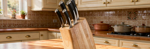 Bloc couteaux de cuisine