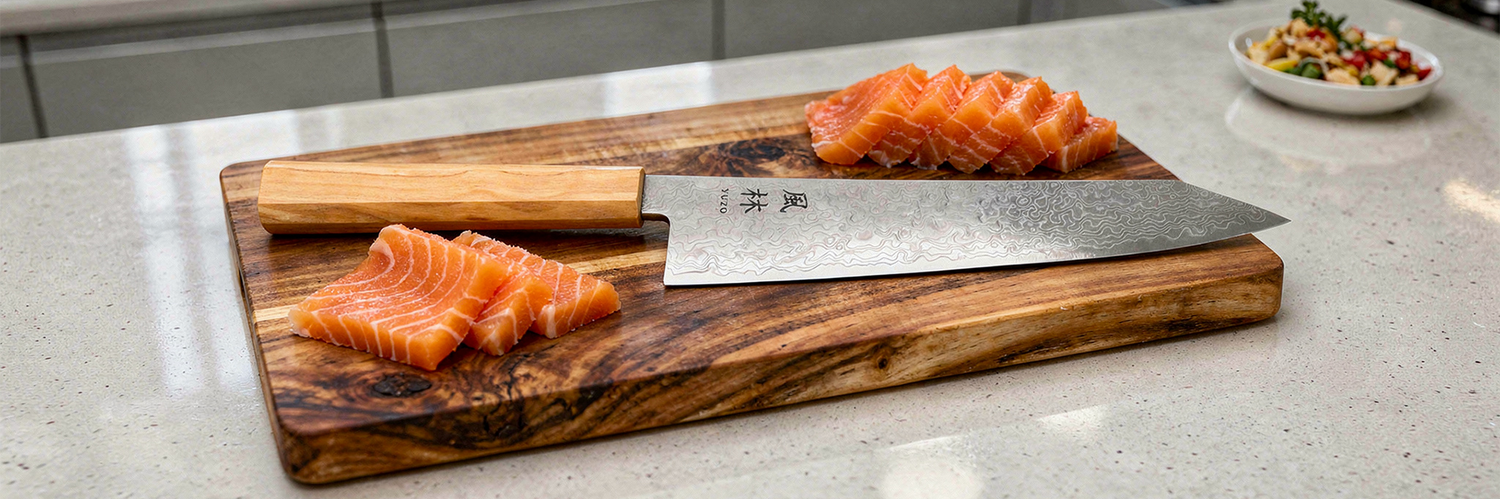 Comment utiliser un couteau japonais Kiritsuke ?