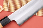 Couteau de chef 21cm japonais artisanal Naoki Mazaki WS2 poli