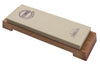 Pierre à aiguiser japonaise King F-3 Super Finish grains 4000 + socle - taille M