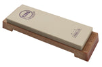 Pierre à aiguiser japonaise King F-3 Super Finish grains 4000 + socle - taille M