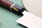 Couteau de chef 21cm japonais artisanal Toshihiro Wakui Shirogami 2 San Maï poli