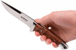 Couteau Böker Vollintegral 2.0 121585 lame en acier 11,8cm manche en bois + étui en cuir