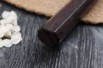 Couteau universel japonais artisanal Nao Yamamoto Damas AS brut de forge 15cm