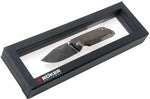 Couteau pliant Böker M4 Sherman Damas 110662DAM lame damassée manche en micarta noir 9,8cm
