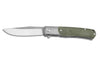Couteau pliant Böker TRPPR 112943 manche en micarta kaki et titane 10,7cm