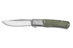 Couteau pliant Böker TRPPR 112943 manche en micarta kaki et titane 10,7cm