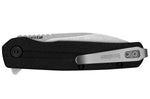 Couteau pliant Kershaw Korra 1409 manche en nylon et fibre de verre noir 10cm