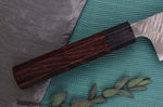 Couteau santoku japonais artisanal Yu Kurosaki Fujin 16,5cm SG2