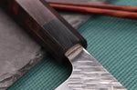 Couteau santoku japonais artisanal Yu Kurosaki Fujin 16,5cm SG2