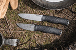 Couteau Böker Bronco Mini 121505 lame en acier 8,9cm manche en TPE noir + étui en kydex
