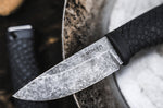 Couteau Böker Bronco Mini 121505 lame en acier 8,9cm manche en TPE noir + étui en kydex