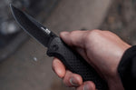 Couteau pliant SOG Adventurer LB Blackout SGADVBK manche nylon et fibres de verre noir 10cm