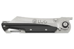 Couteau pliant LUG Higo LUSP3SHB manche en acier et G10 noir 11cm