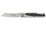 Couteau pliant LUG Higo LUSP3SHB manche en acier et G10 noir 11cm
