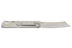 Couteau pliant LUG Higo LUSP3SHBLB manche en acier et G10 noir et bleu 11cm