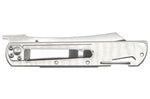 Couteau pliant LUG Higo LUSP3SHBLB manche en acier et G10 noir et bleu 11cm