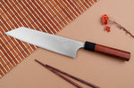 Couteau de chef kiritsuke japonais artisanal Shibata Koutetsu R2 21cm